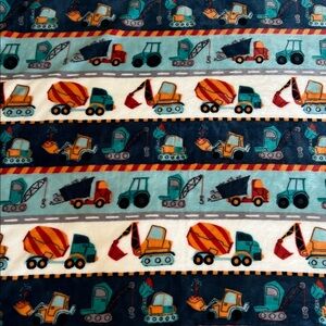 BNWOT The Big One Kids Colorful Construction Vehicle Blanket!